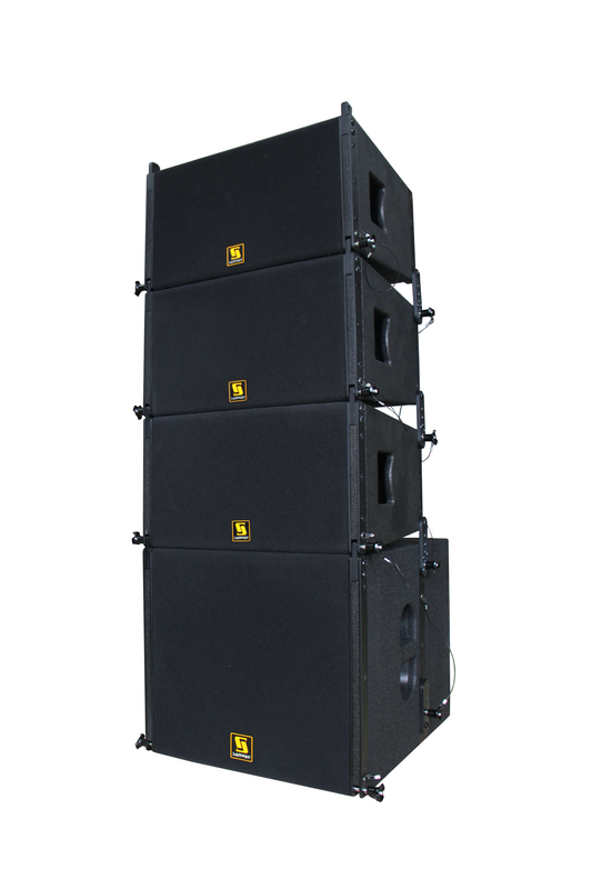 Vr Single Inch Bi Amped Line Array In Italy Sanway Professional