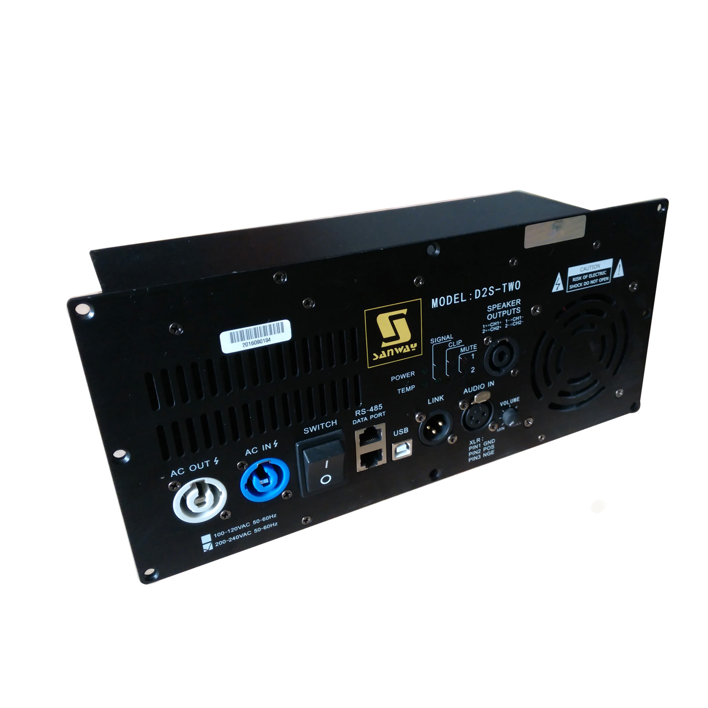 D2S 2CH 900W DSP Built-in Amplifier Module Class D