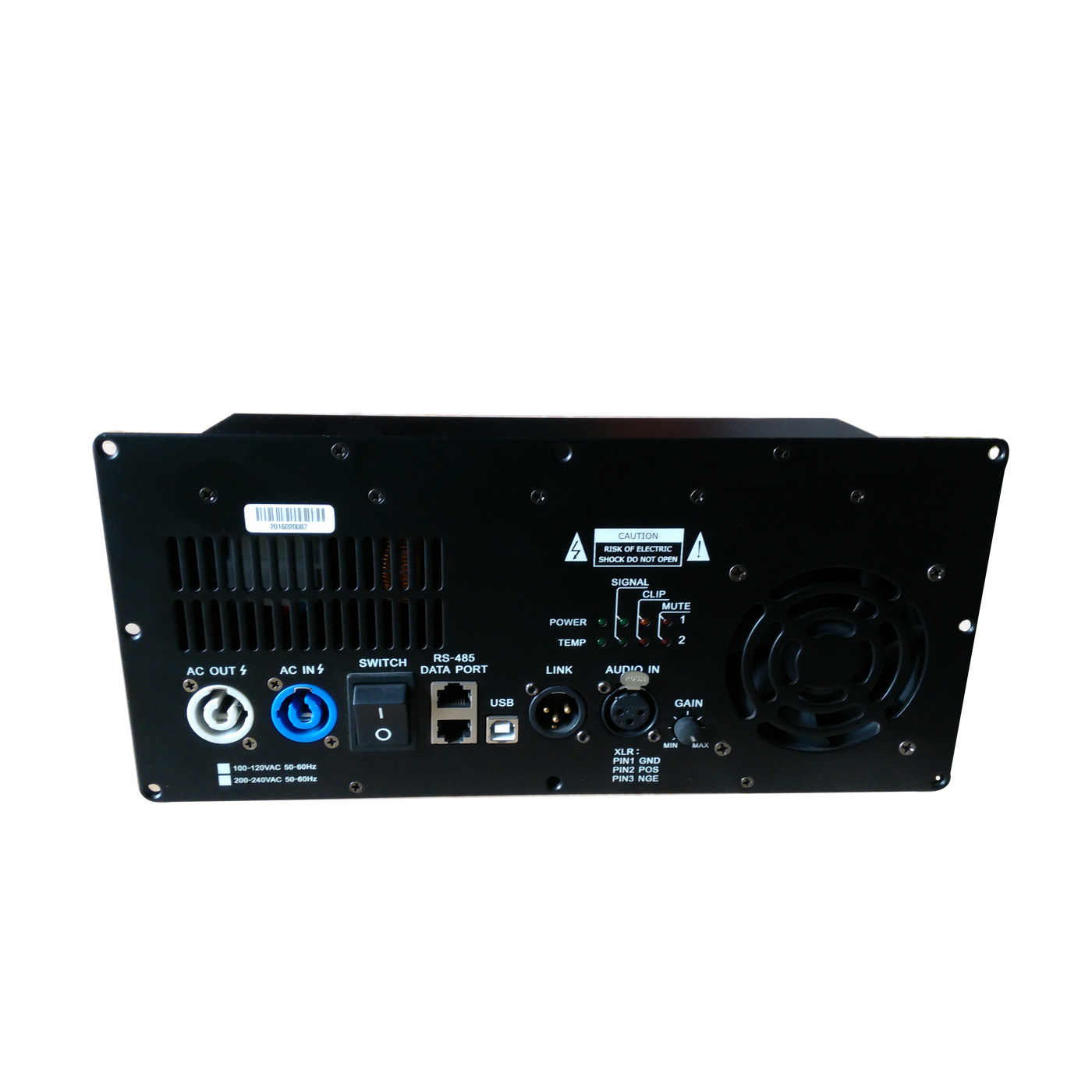 D2S 2CH 900W DSP Built-in Amplifier Module Class D