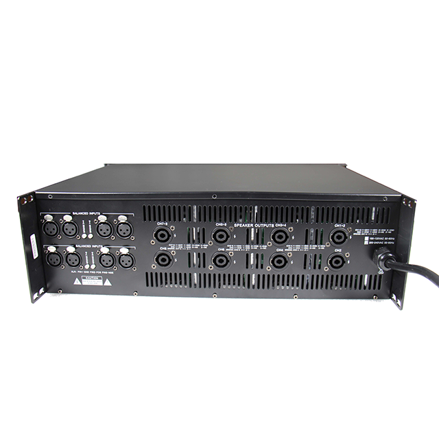 DA5008 8 Channel 900W Stereo Digital Class D Power Amplifier