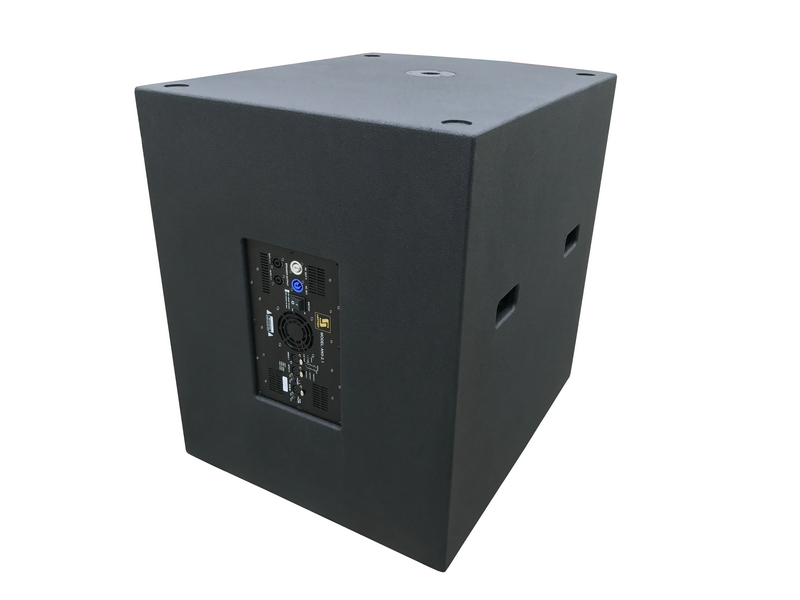 MT21A Built-in DSP single 21" Self-powered Subwoofer with Compact Cabinet Box